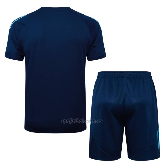 Chandal del Flamengo Manga Corta 2024-2025 Azul - Pantalon Corto